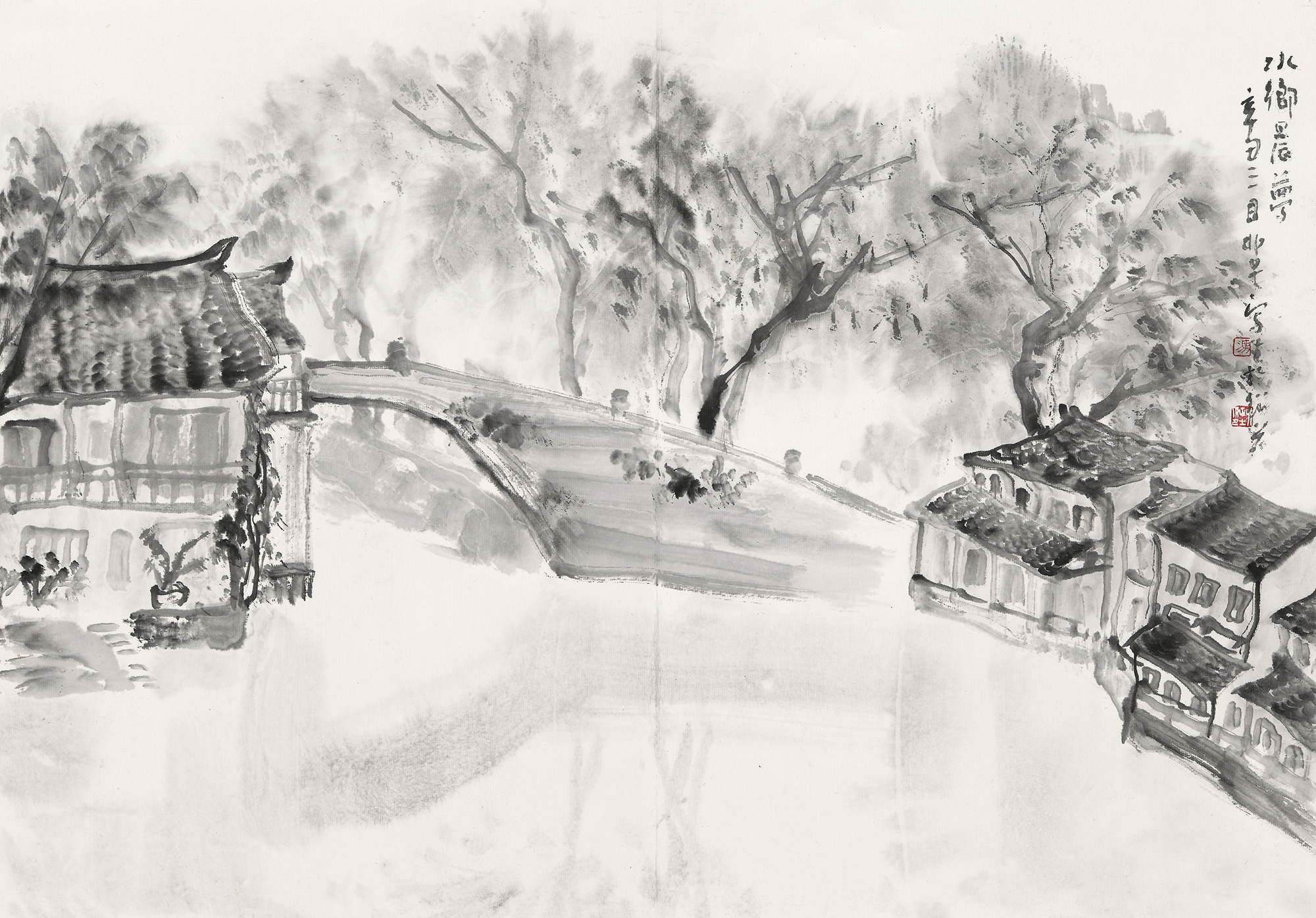 16-水乡晨梦 47cm x66cm 2021年.JPG