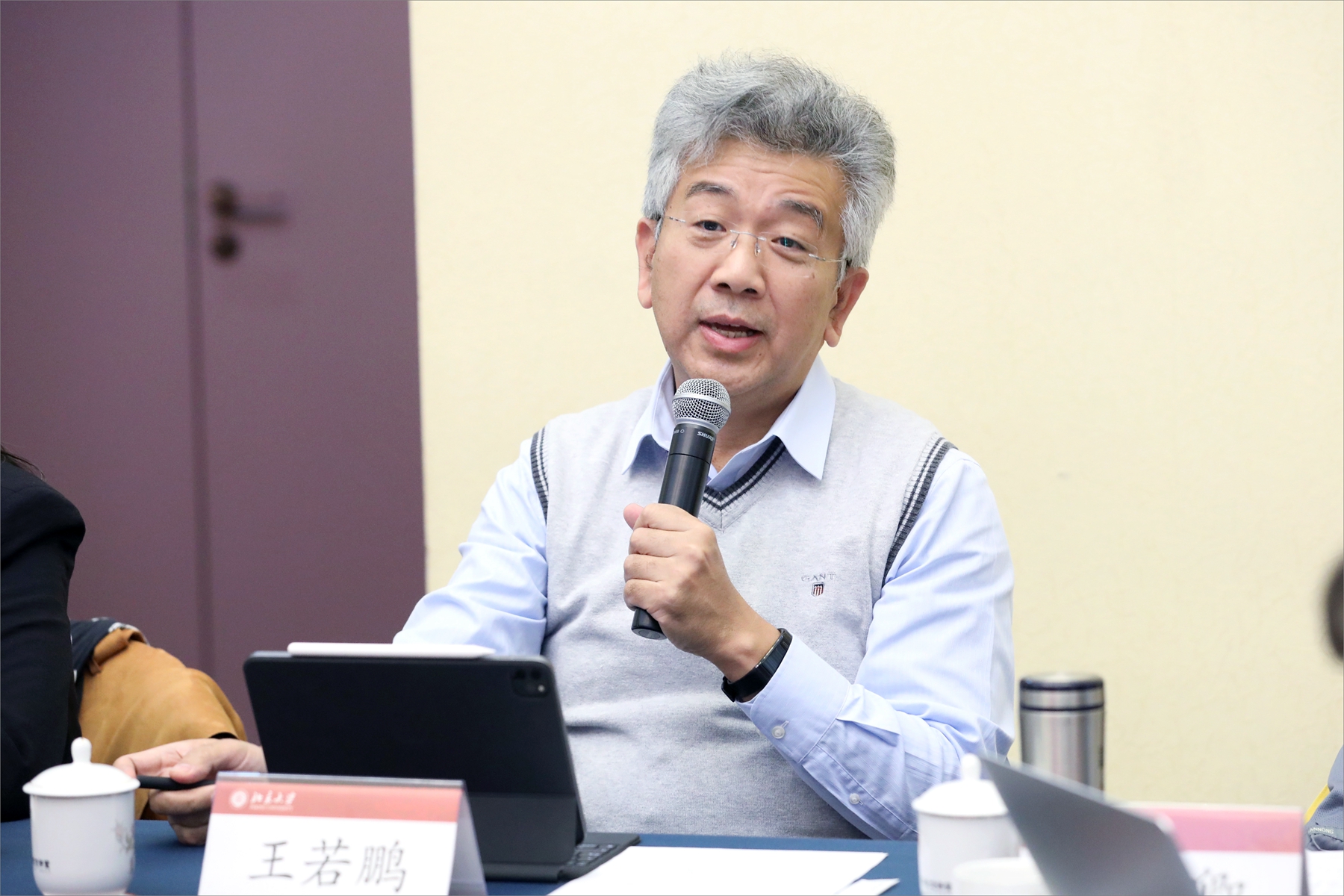 致公党北大支部主委王若鹏发言.jpg